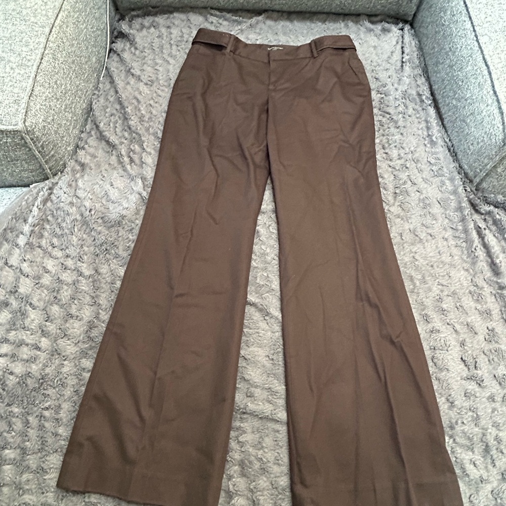 Banana Republic Dark Brown Stretch Pants